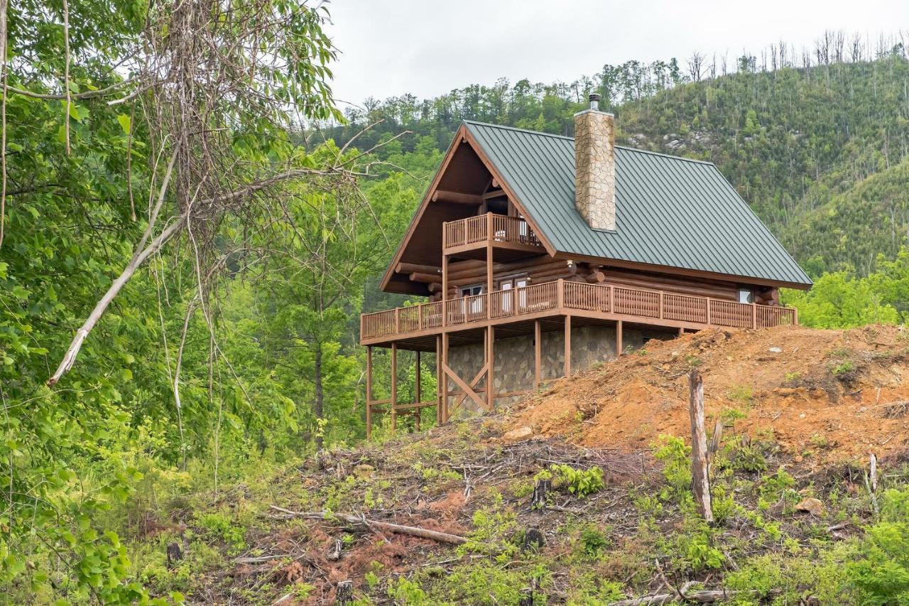 Sky Views - Panoramic Views Cabin Gatlinburg Exterior foto